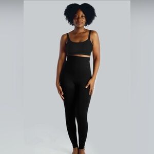 Belly Bandit Mother Tucker Postpartum black Leggings size L